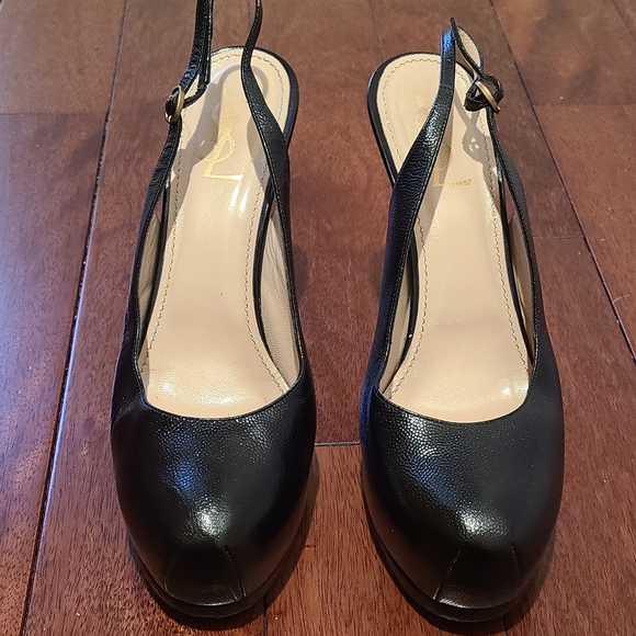 Saint Laurent YSL Tribtoo Slingback Pumps - Picture 7 of 11